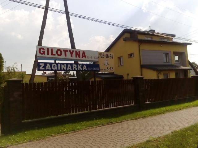 Gilotyna, Piastów